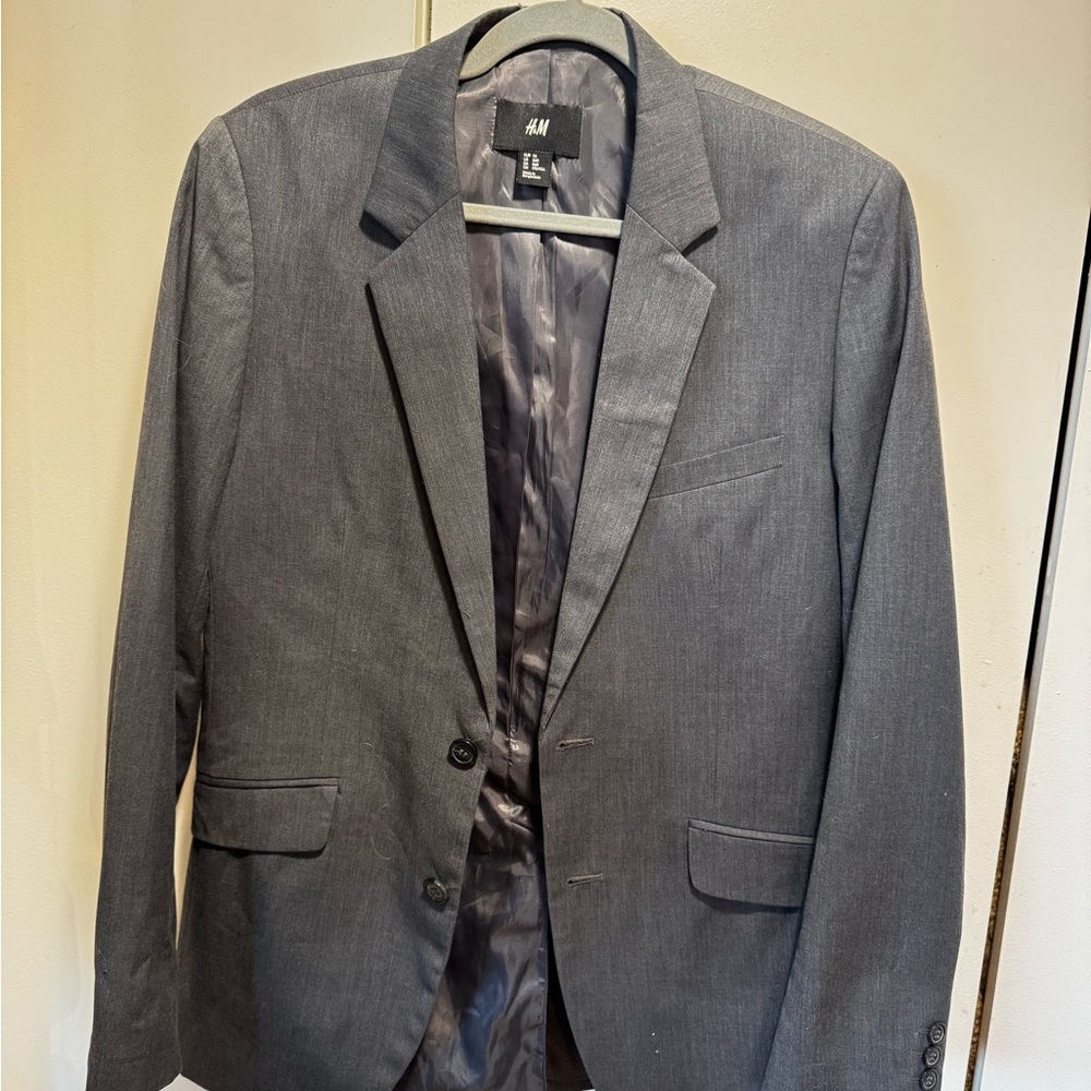 H&M Charcoal Men's Blazer